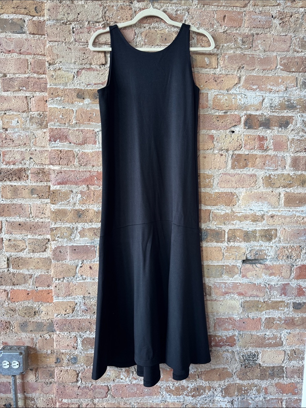 NWOT AYR ‘Gallery’ Black Open-Back Maxi Dress - M